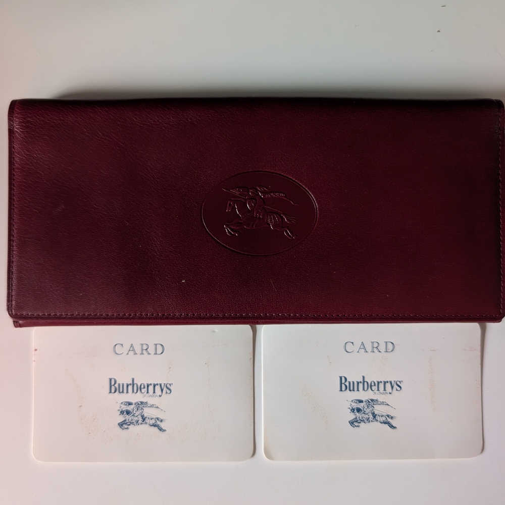 Burberrys Vintage Long Wallet